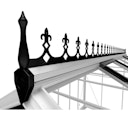 Vorschaubild Juliana Firstverzierung für Gewächshäuser