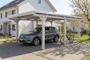 Vorschaubild Skan Holz Emsland - Flachdach Carport aus Leimholz Breite 402 cm