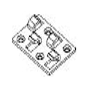 Vorschaubild OSMO Terrassen-Zubehör Befestigungsclip 200 Stück-Thermoesche