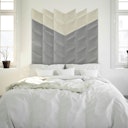 Vorschaubild Mollis Polsterpaneel Beige  30x30 cm