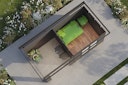 Wolff Finnhaus WPC Gartenhaus Tona 5024 - 28 mm