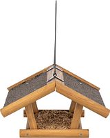 TRIXIE Futterhaus zum Aufhängen, Kiefernholz, 30 × 18 × 28 cm, braun