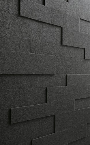 RESTPOSTEN SALE MEISTER Systempaneele MeisterPaneele. style SP 800 Filz / schiefergrau 4504 - 840 mm