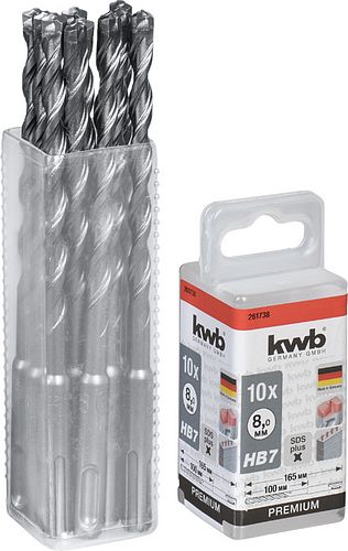 kwb 10 Ha.-Boh HB 7 C5 8,0x165 PRE 261738