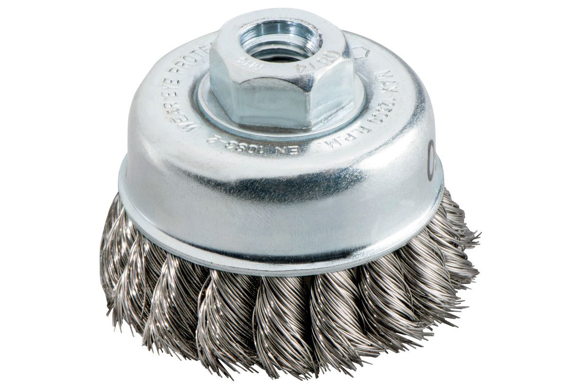 Metabo Topfbürste 65x0,5 mm/ 5/8"StahldrahtgezopftDrahtstärke 0,50 mm