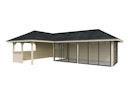 Vorschaubild Palmako Pavillon Bianca 33,2 m² Set 220 Slide