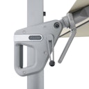 Vorschaubild doppler Pendelschirm ACTIVE 260 x 350, Aluminium Silber / 100 % Polyester 180 g/m²