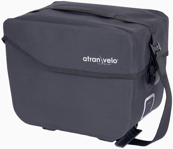 AtranVelo Tasche Commuter Top WP schwarz