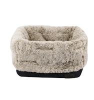 Nobby Bett/-tasche ENDA 45 x 45 x 40cm schwarz/beige