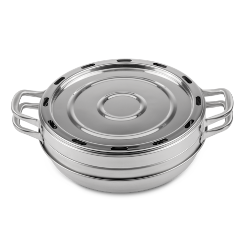 Petromax Kohlenschweler aus Edelstahl