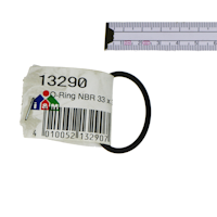 Oase O-Ring NBR 33 x 3 SH70 schwarz (13290)