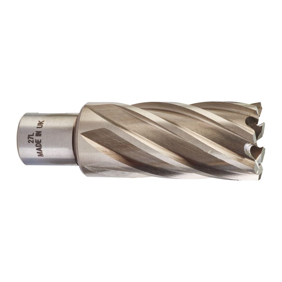 Milwaukee KERNLOCHBOHRER 27X50MM HSS LANG 4932343302
