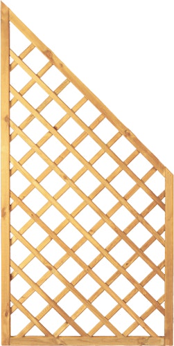 T&J DIAGONAL Rankzaun Ecke 10 x 10 cm 90 x 180/90 cm