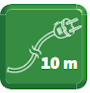 Mit einer KabellÃÂÃÂ¤nge von 10 Meter