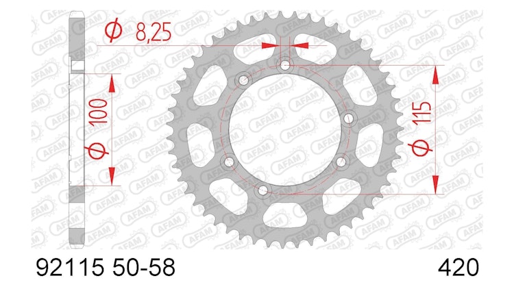 Afam Kettenrad 92115
