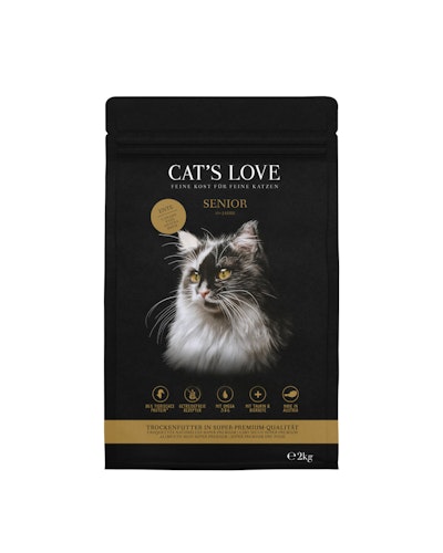 Cat's Love Senior Ente Katzentrockenfutter