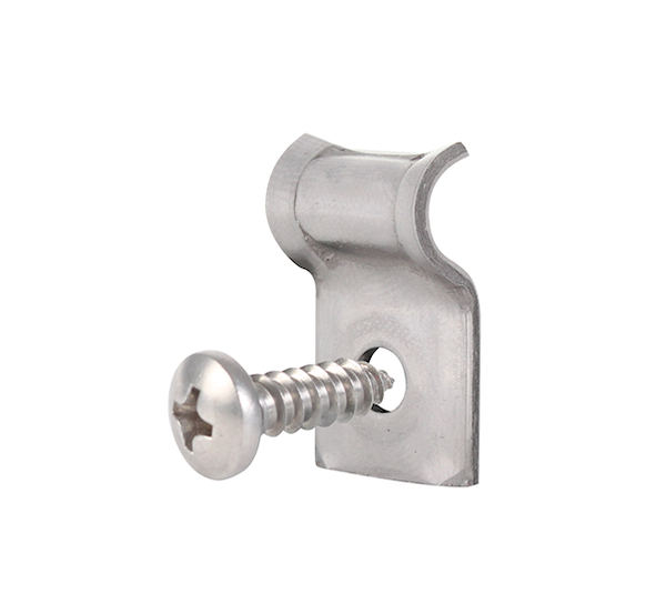 Alberts® Spanndrahthalter mit Schraube, Edelstahl 655815