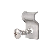 Alberts® Spanndrahthalter mit Schraube, Edelstahl 655815