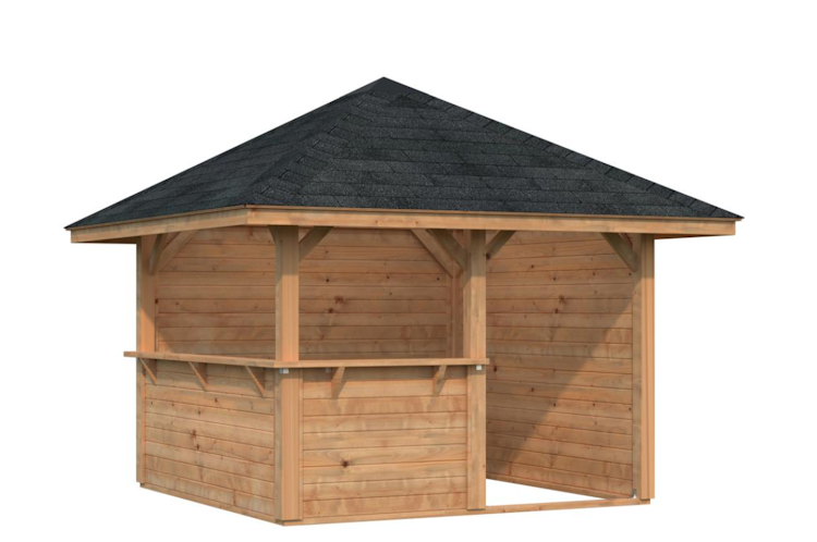 Palmako Pavillon Bianca 8,3 m² Set 103