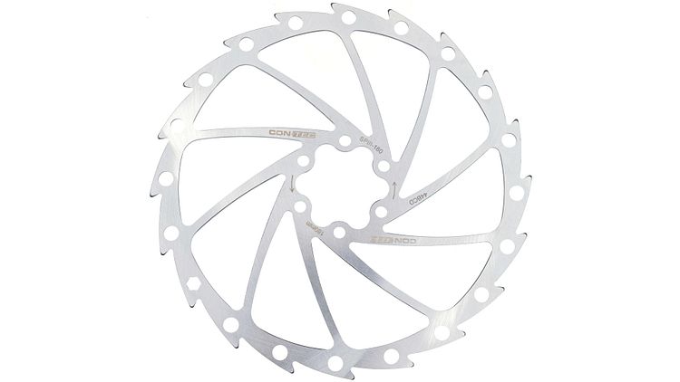 CONTEC Bremsscheibe CDR-2 180 mm silber