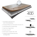 Vorschaubild SLY Isocore Square Lombardia Vinylboden, Klick-Designboden Fliesenoptik