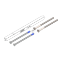 Vorschaubild Griffwerk Set für Griffe fast2fix fast2Fix Hohlstift 8mm 70-80mm