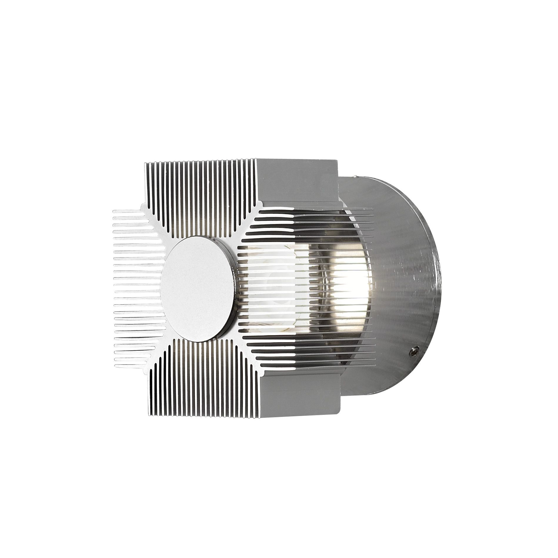 Konstsmide Wandleuchte Monza, HighPowerLED, silbergrau (7943-310)