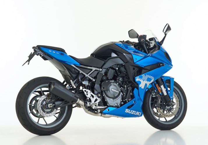 SHARK KOMPLETTANLAGE Edelstahl beschichtet schwarz-matt DSX-10 für SUZUKI GSX-8R,GSX-8S EURO5  