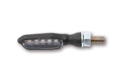 HIGHSIDER pro Sonic-X1 LED Rück-, Bremslicht, Blinker Schwarz/Getönt 3in1, E-Geprüft (Paar)
