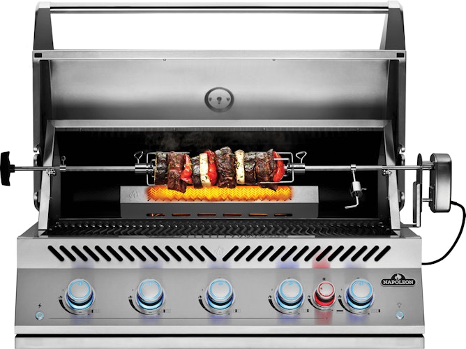 NAPOLEON Einbau-Gasgrill 700-Series 38", Edelstahl inkl. Drehspieß - Restposten