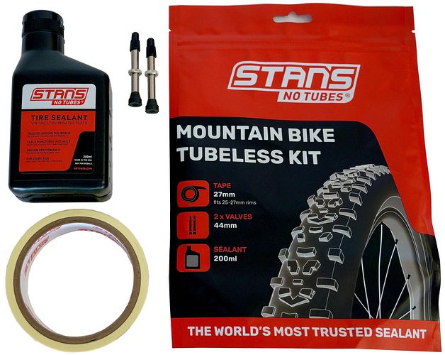 Stan's Felgenband MTB Tubeless-Kit 25 mm schwarz