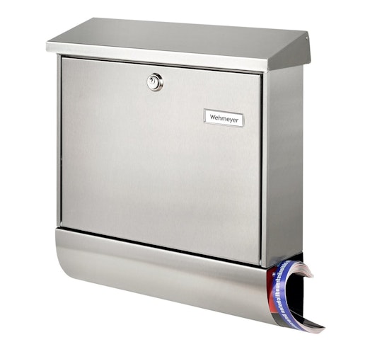 Burg Wächter Briefkasten Amrum-Set Edelstahl 38670 Ni