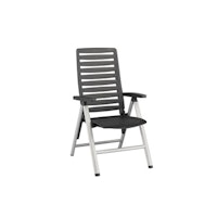 Kettler Multipositionssessel WAVE, Aluminium Silber / Kunststoff Anthrazit