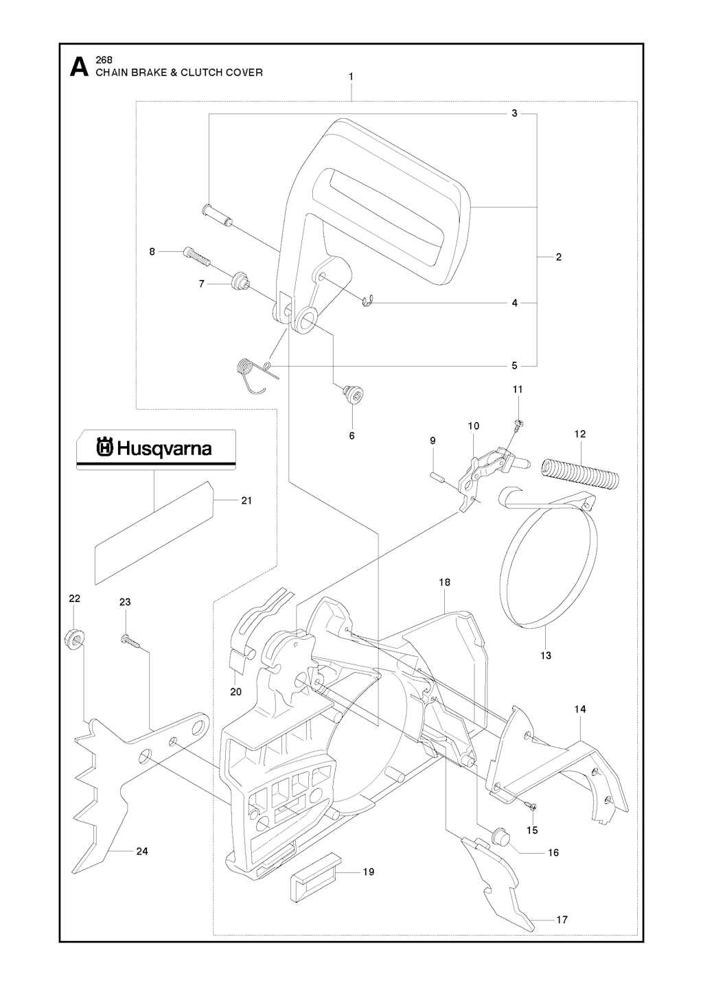 Explosionszeichnung Ersatzteile