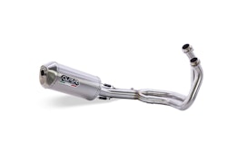 GPR Komplettauspuffanlage Yamaha MT-07 2021/2024 e5 SATINOX FS