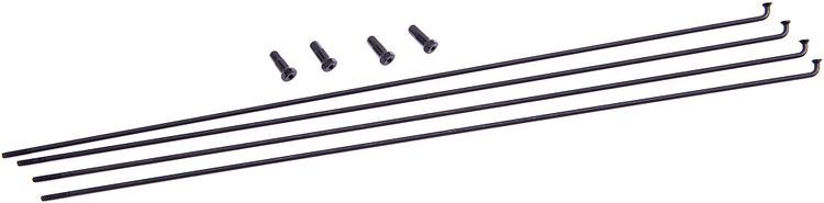 Fulcrum Speichensatz Racing 6 284 mm HR rechts schwarz