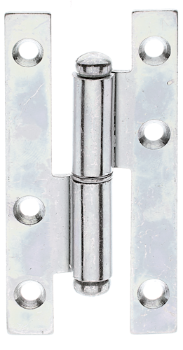 Alberts® Aushebescharnier, sendzimirverzinkt, rechts, LxB 94x45 mm 340919