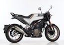 Vorschaubild Shark Performance SLIP-ON Titan silber SRC 4 für HUSQVARNA Svartpilen 125,Svartpilen 401,Vitpilen 401,KTM 125 Duke,250 Duke,390 Duke,RC 125,RC 390 EURO4 EURO5 
