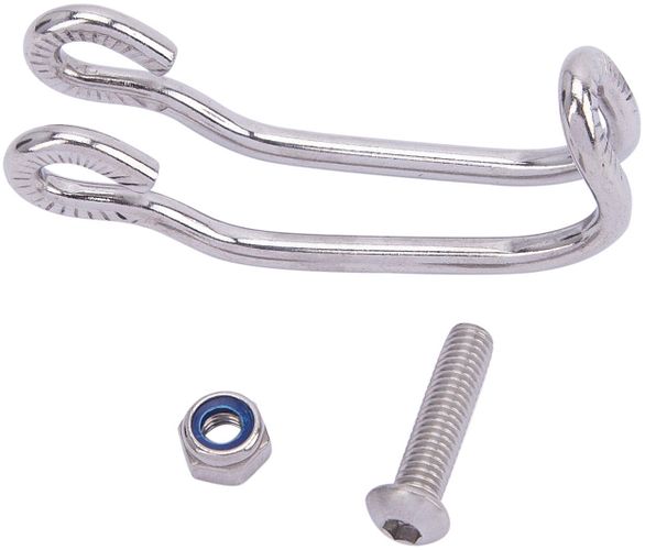 Busch + Müller Scheinwerferhalter 475DU silber