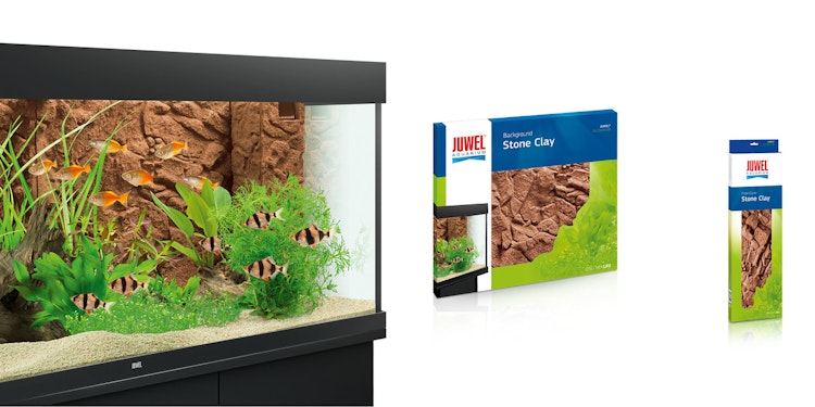 JUWEL Rückwand Stone Clay Strukturrückwand Aquariendekoration