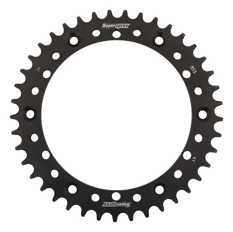 Supersprox Stahl-Kettenrad 520 41Z (Schwarz)
