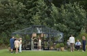 Juliana Gewächshaus Grand Oase anthrazit - 3 mm Sicherheitsglas - 25,6 m²