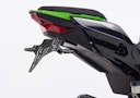 Vorschaubild PROTECH V-SHAPE Kennzeichenhalter Alu & Stahl Schwarz für KAWASAKI ZX-10R, ZX-10R SE, ZX-10RR