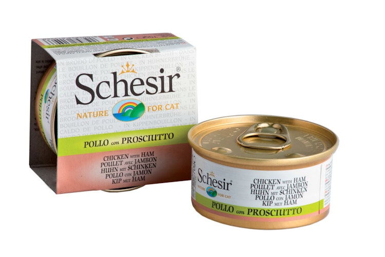 Schesir in Kochbrühe 70g Dose Katzennassfutter