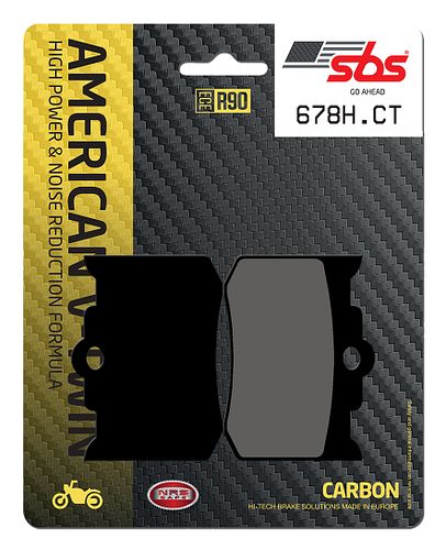 SBS Bremsbelag 678H.CT Street High Power Carbon