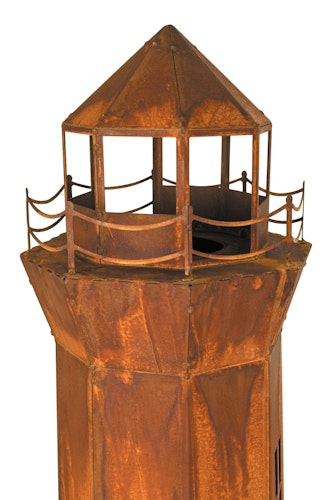 Badeko Turm ,,Leuchtturm“ in Edelrostoptik