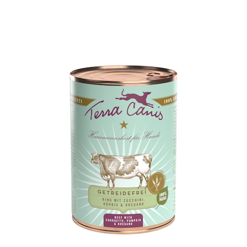 Terra Canis Getreidefrei 400g Dose Hundenassfutter