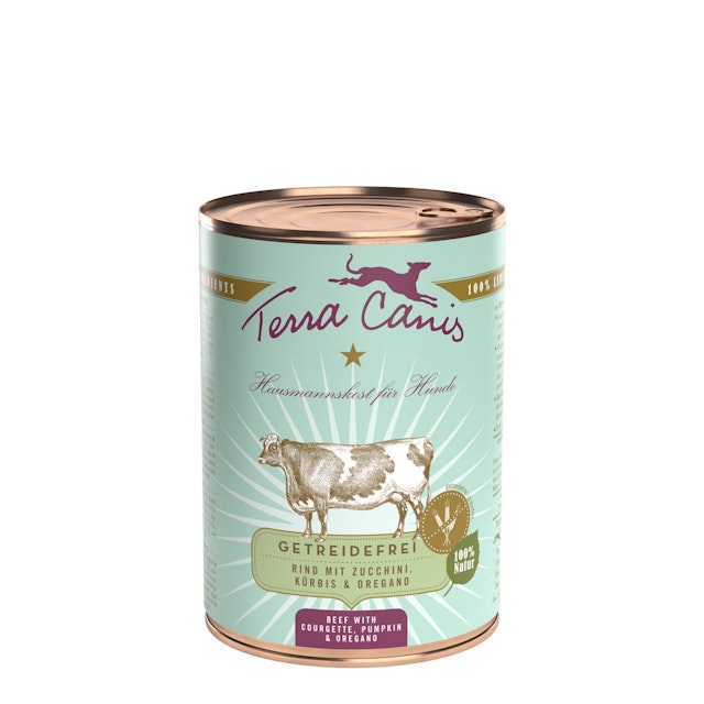 Terra Canis Getreidefrei 400g Dose HundenassfutterVorschaubild