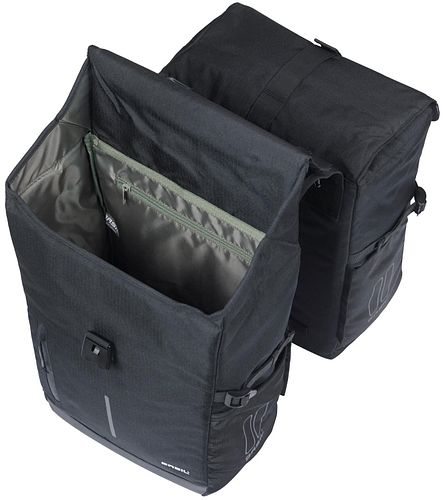 Basil Doppeltasche Move schwarz