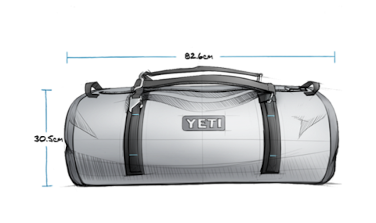 YETI Reisetasche wasserdicht PANGA 100L